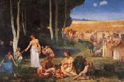 Pierre Puvis de Chavannes Summer oil painting artist